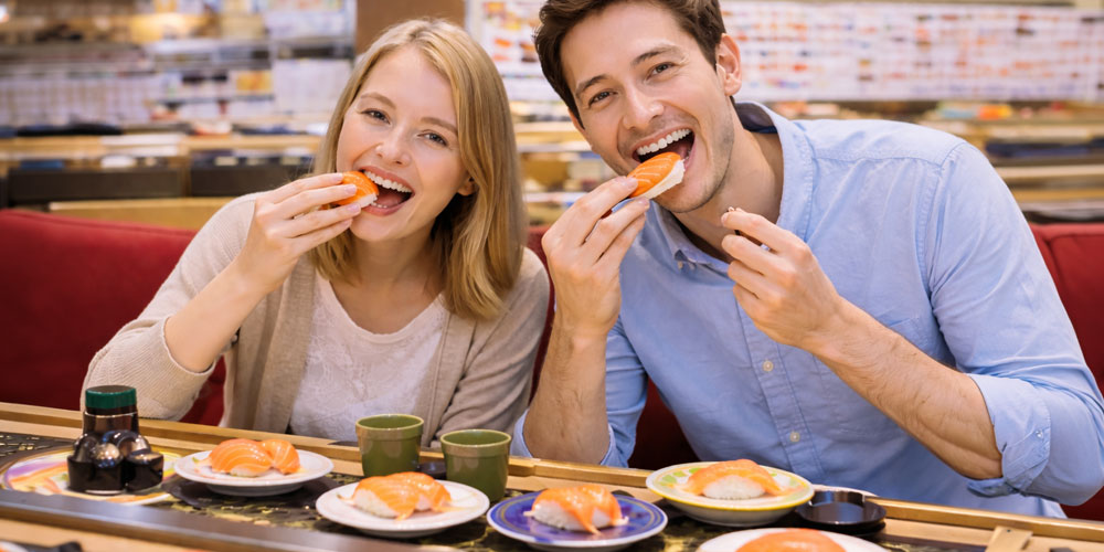 サーモンは外国人にも大人気