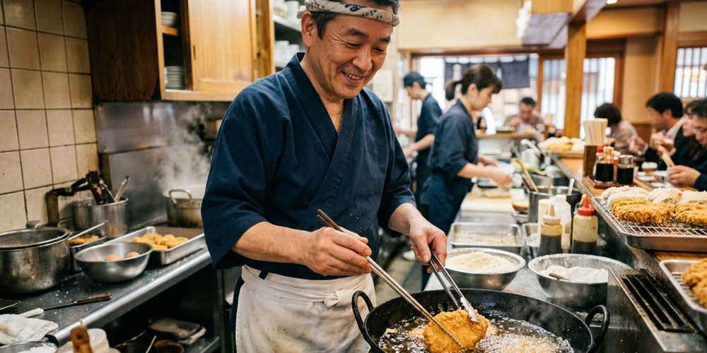 プロのとんかつ店が生パン粉を使う理由