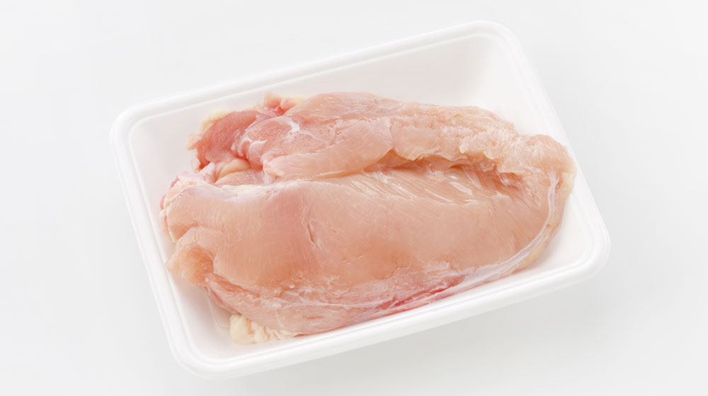 生の肉質ではムネ肉が柔らかい