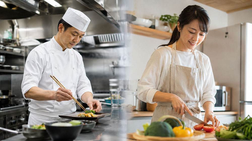 料理現場では「大葉」、家庭では「しそ」と呼ばれやすい?