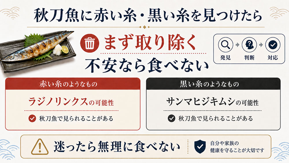 赤い糸・黒い糸のようなものを見つけたときの考え方