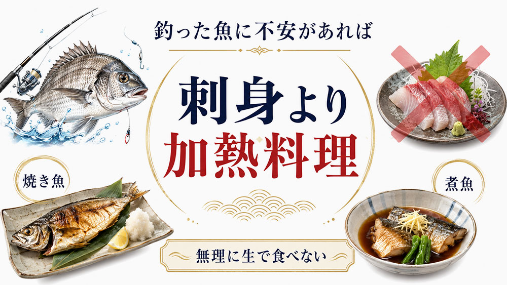 不安がある魚は焼き魚や煮魚にする