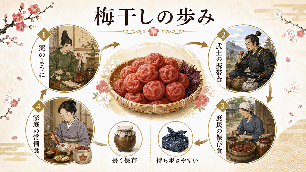 梅干しの歴史