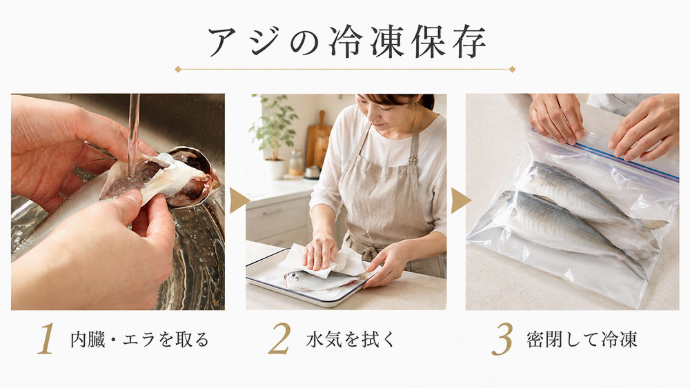 冷凍するなら下処理して密閉する