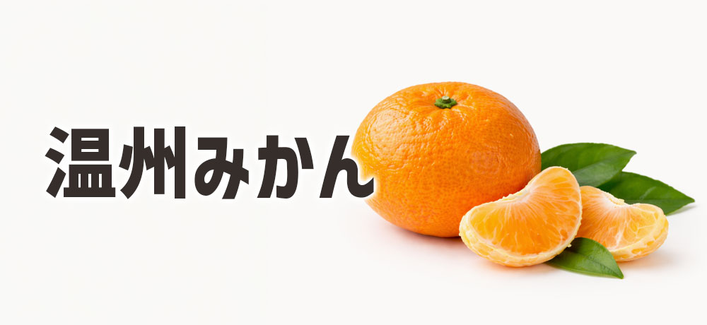 みかんの代表格は温州みかん