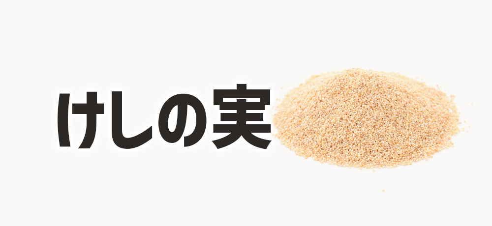 7. けしの実(ぷちぷちした食感と香り)