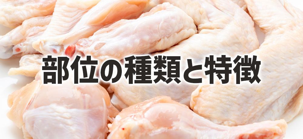 鶏肉の骨付き部位の種類と特徴