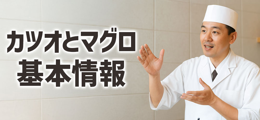 カツオとマグロの基本情報
