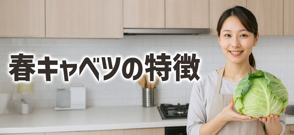 春キャベツの特徴