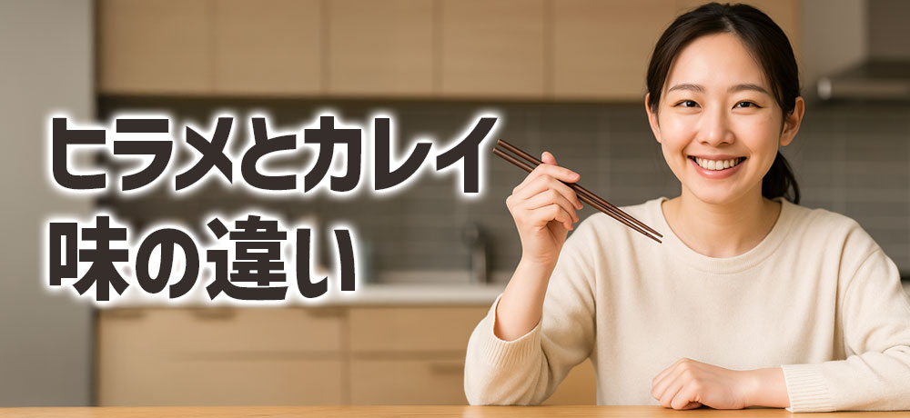 ヒラメとカレイの味の違い