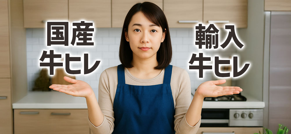 国産牛ヒレと輸入牛ヒレの価格の違い
