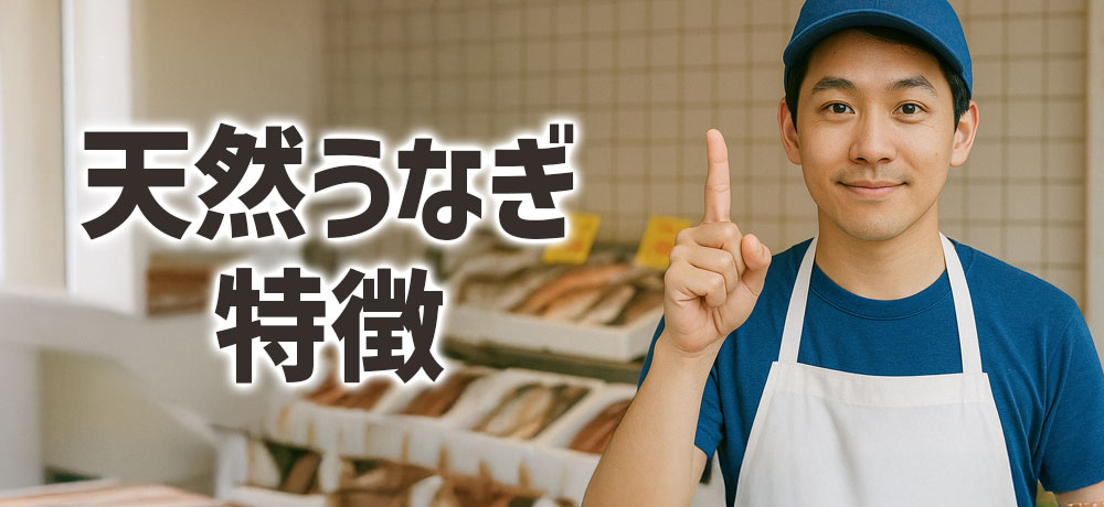 天然うなぎの特徴