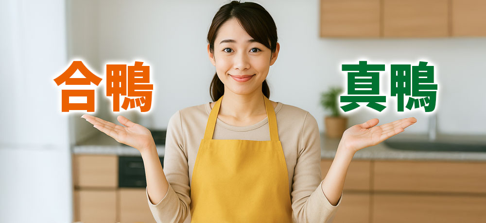 合鴨と鴨の味や食感の違いを比較