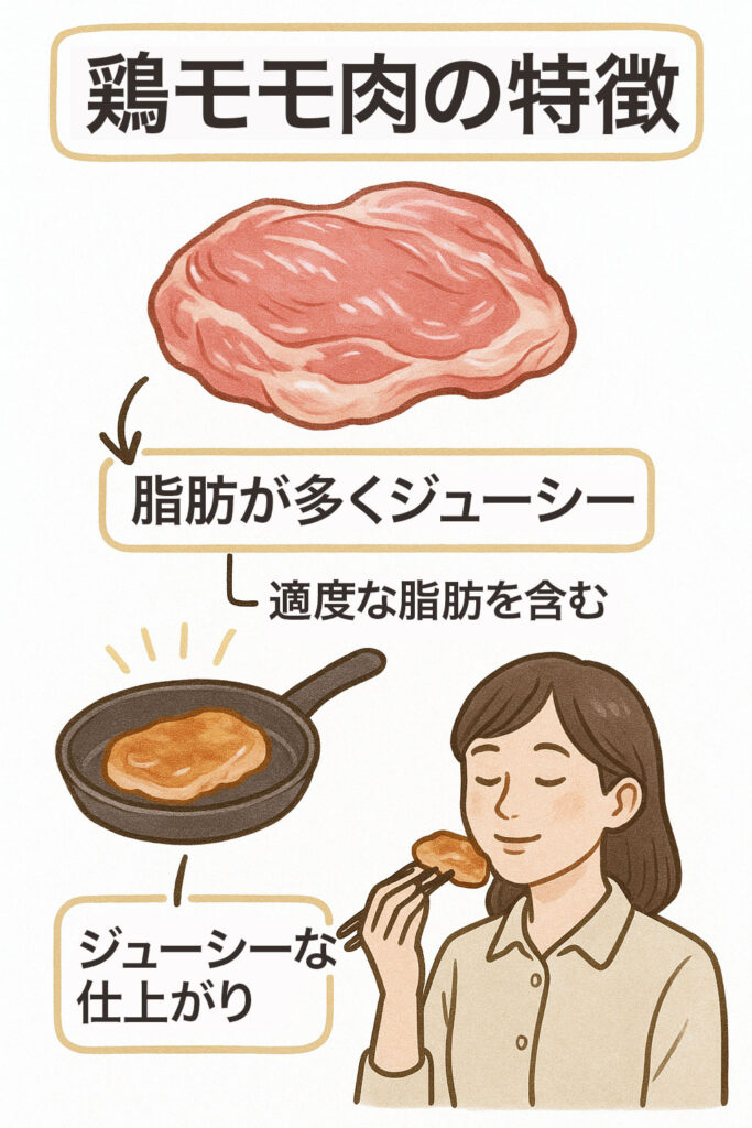 モモ肉の特徴