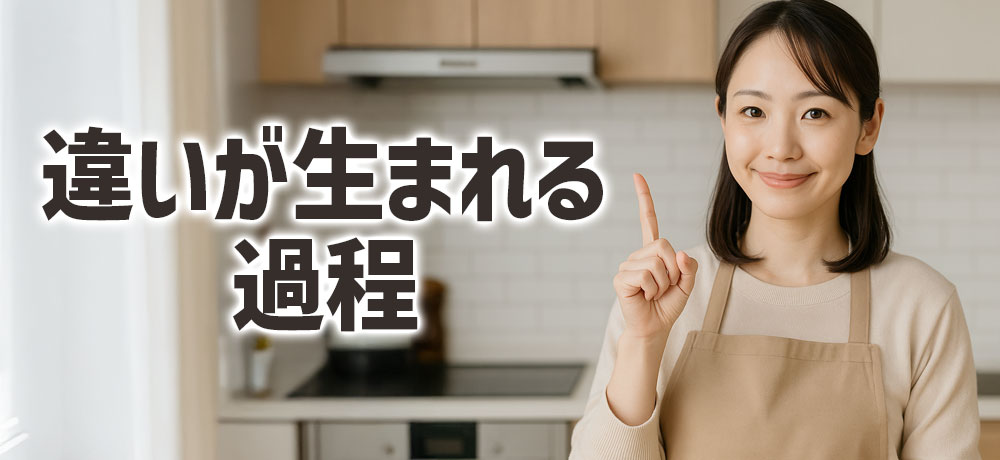 新生姜と生姜に違いが生まれる過程