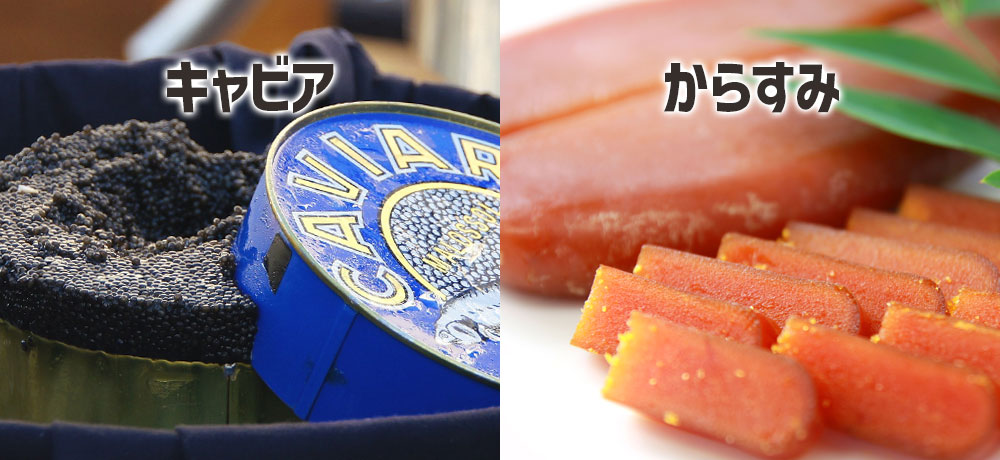 キャビア・からすみ