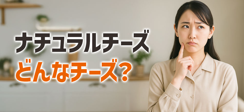 ナチュラルチーズってどんなチーズ?