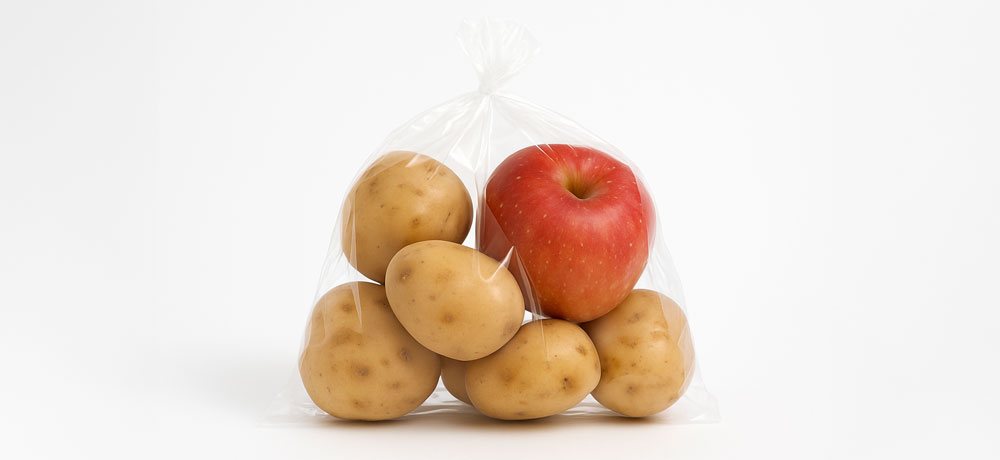 りんごを一緒に保存