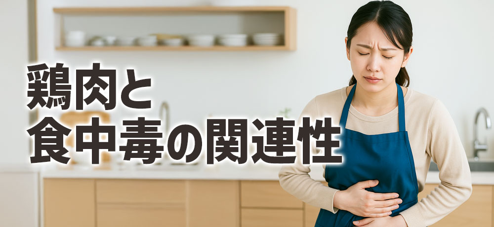 鶏肉と食中毒の菌の関連性