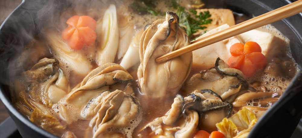 真牡蠣の旬の時期