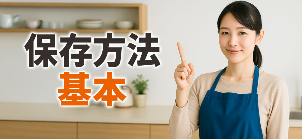 魚の保存方法の基本