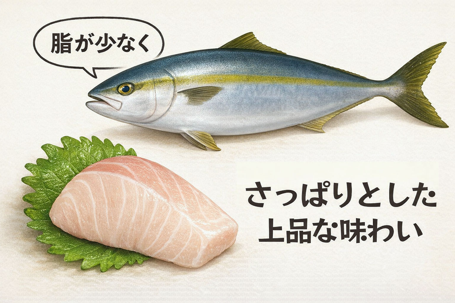 ヒラマサの味わいの特徴