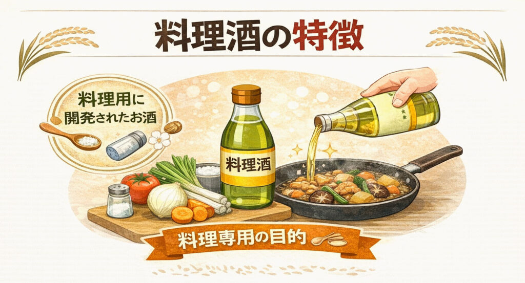 料理酒とは？特徴と用途の概要