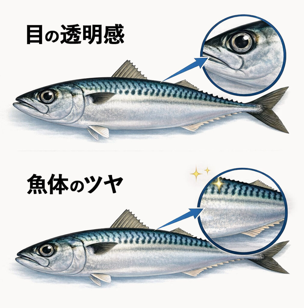 新鮮な旬のサバを見極めるポイント