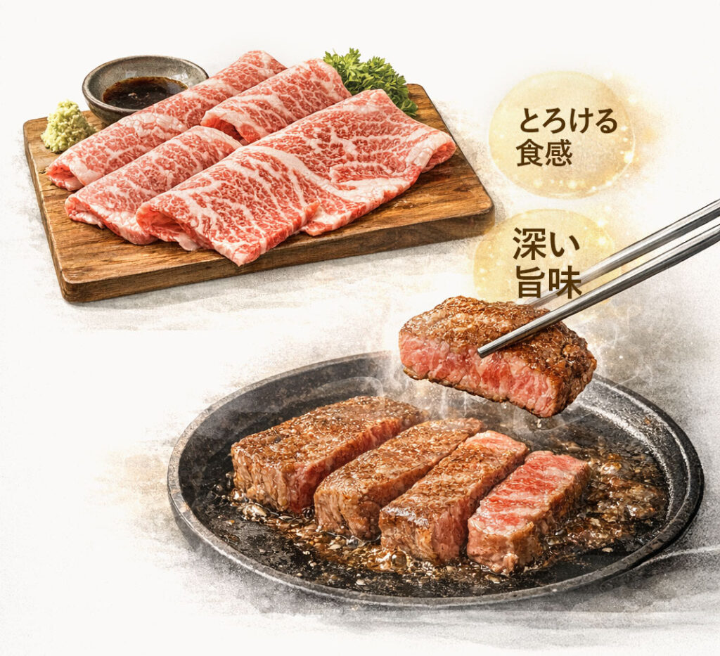 豊かな風味と柔らかい肉質