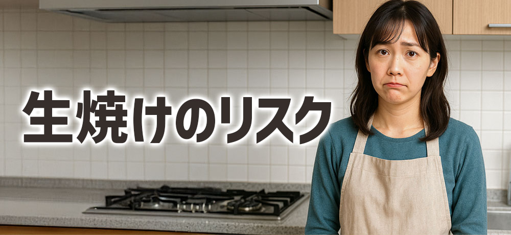 はらわたを残して焼くデメリット