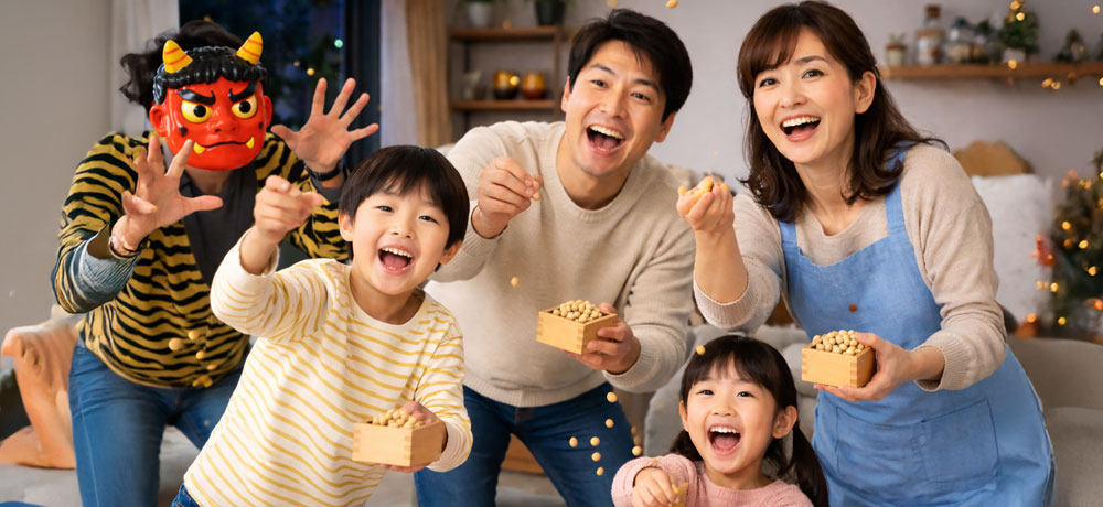 節分の豆まきの正しいやり方