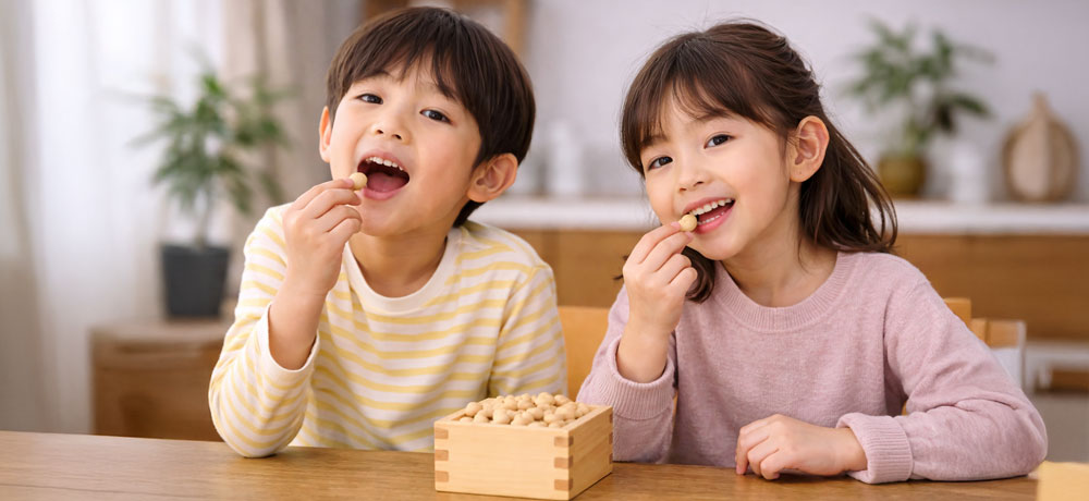 年の数だけ豆を食べる風習の由来