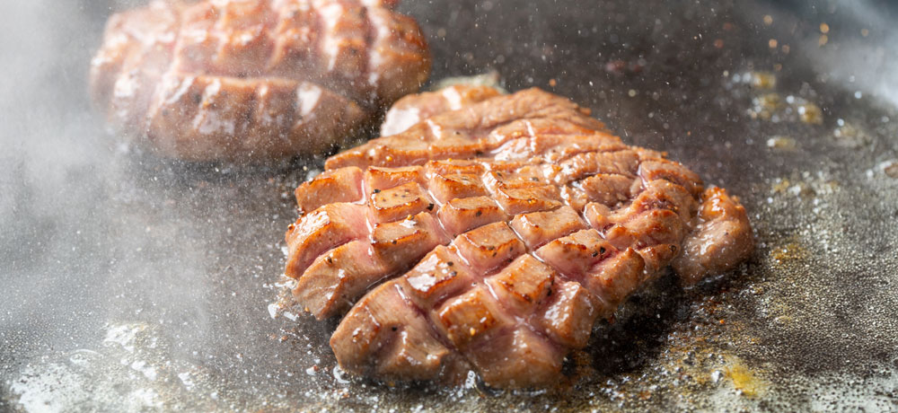 牛タンの部位ごとに適した焼き加減