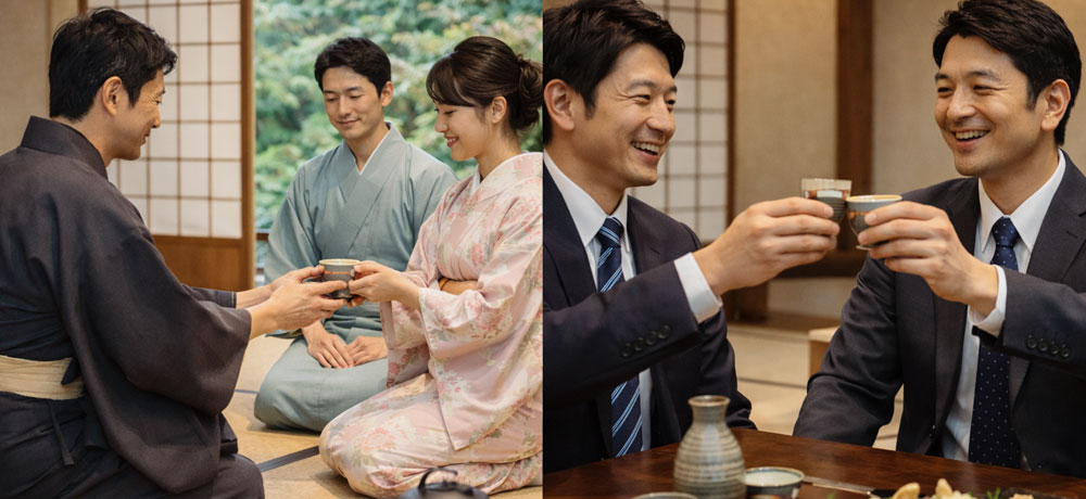 懐石料理と会席料理の基本的な違い