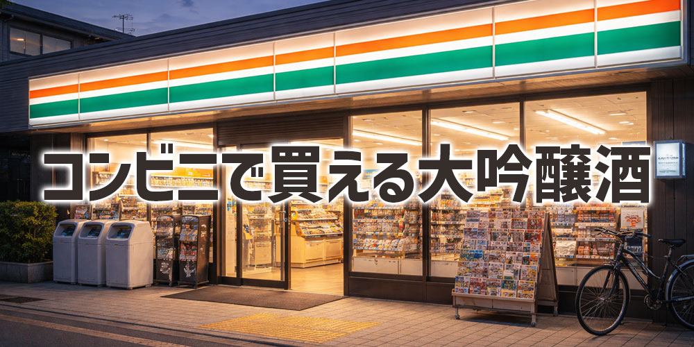 コンビニで気軽に買えるおすすめの大吟醸酒
