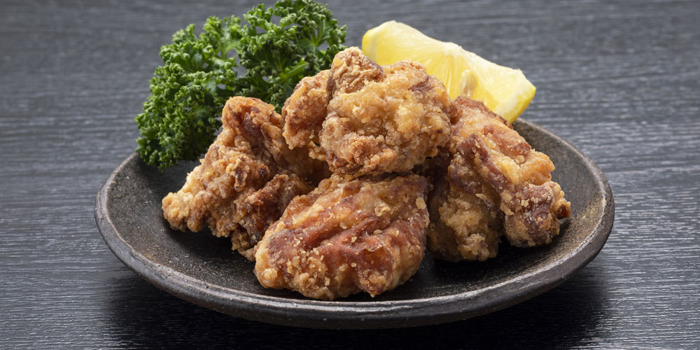 片栗粉を使った唐揚げ（竜田揚げ）