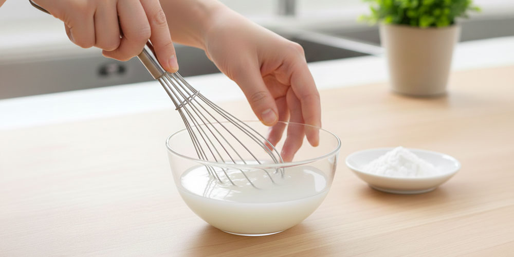 ダマにならないとろみの付け方