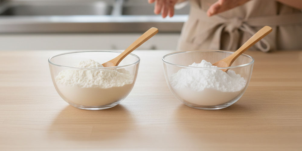 グルテンとでんぷんの働きの違い