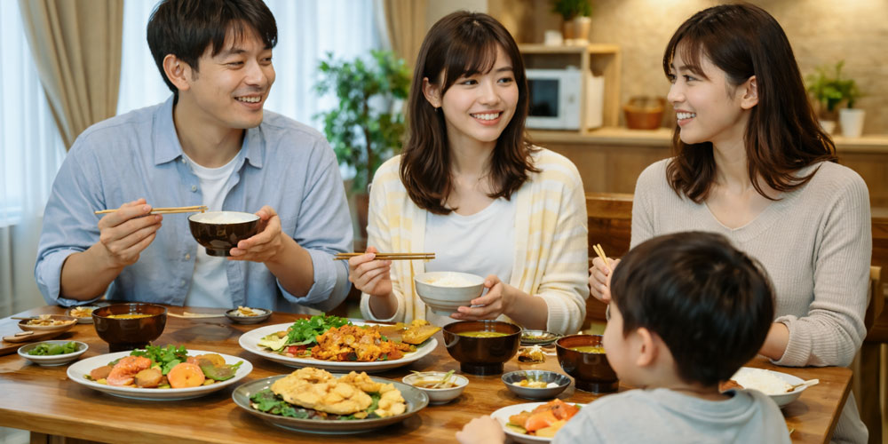 家庭と外食で基準が食事マナーが違う理由