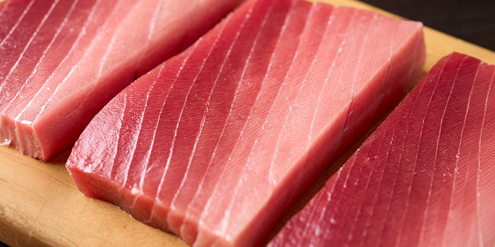 中トロの脂の入り方