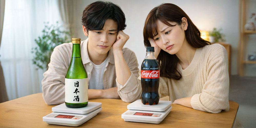 日本酒のコーラ割りのカロリーに気をつける