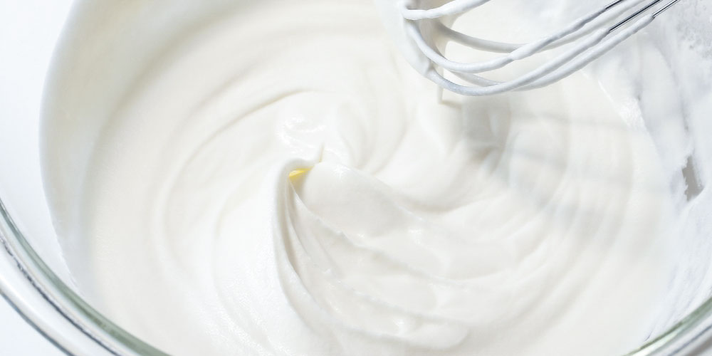 ホイップクリームは安定しやすく失敗しにくい