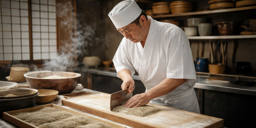 お蕎麦のプロである職人たちからも「濃厚で美味しい」と高く評価されています。