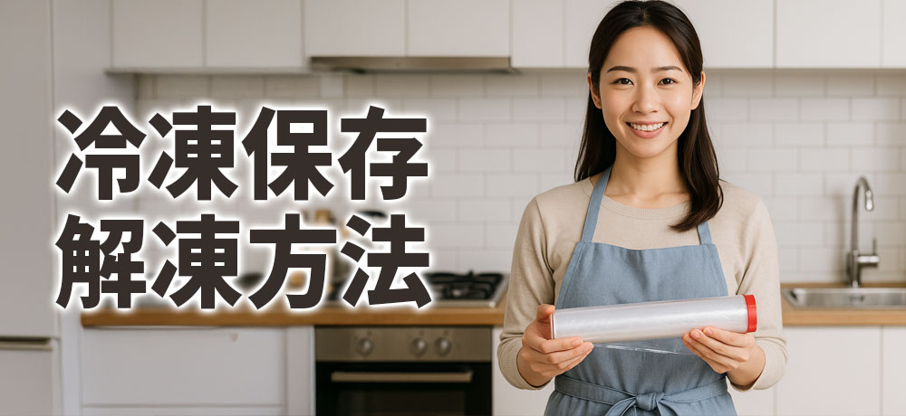 秋鮭の冷凍保存と解凍方法