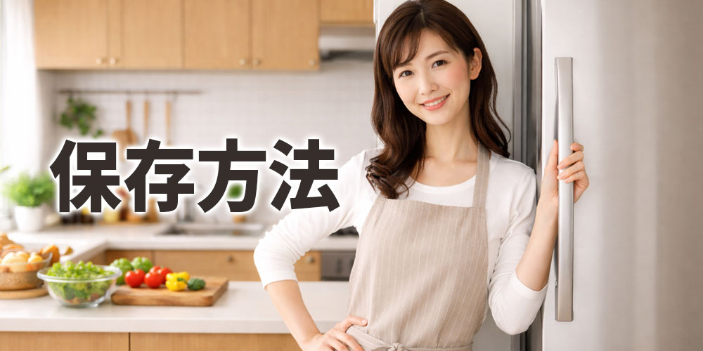 真鯛と黒鯛の保存方法