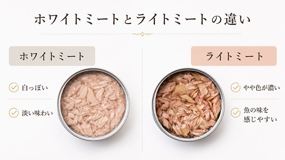 ホワイトミートとライトミートの違い