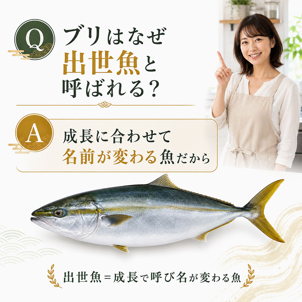 ブリはなぜ出世魚と呼ばれるのか