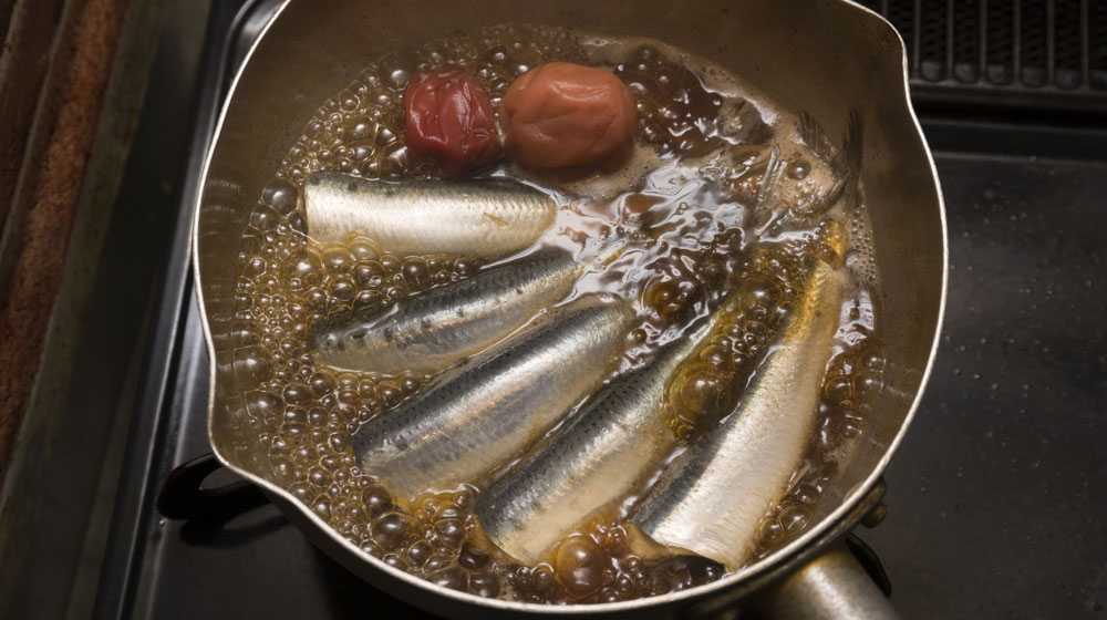 さっぱりした春イワシは梅煮・南蛮漬け・フライ向き
