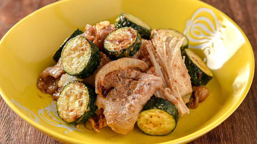 炒め物・焼き物・煮込みならズッキーニ