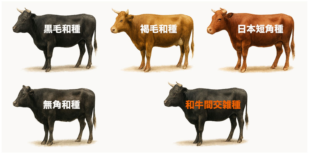 そもそも「和牛」とはどんな牛？